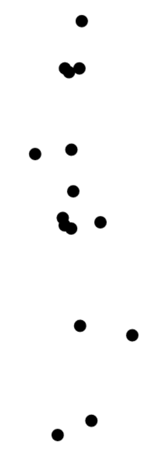 A pattern of dots.